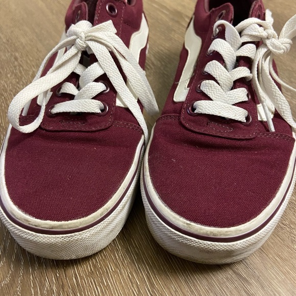 Burgundy Vans - Picture 3 of 5